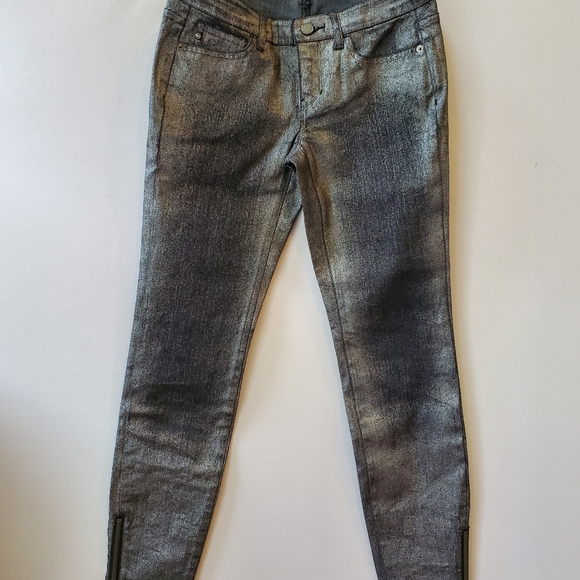 MICHAEL KORS METALLIC WASH JEANS - Picture 9 of 9